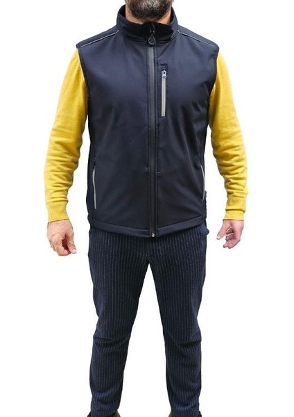 Işçi Softshell Reflektör Biyeli Outdoor Yelek