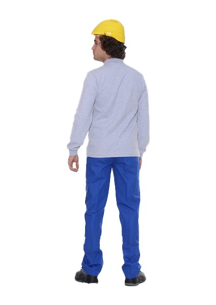 Eko Işçi Pantolon Sax Mavi Reflektörsüz Medium