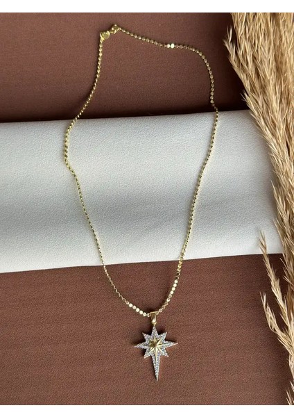 Kuzey Yıldızı Çelik Kolye