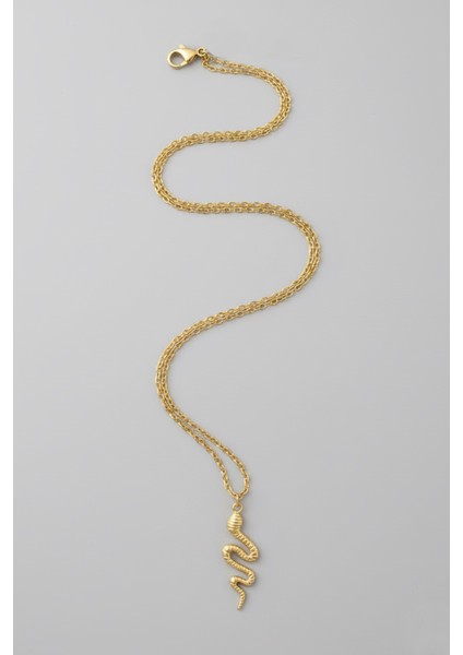 ERKEK GOLD KAPLAMA YILAN KOLYE 65 CM PMEKL25508 fırsatları