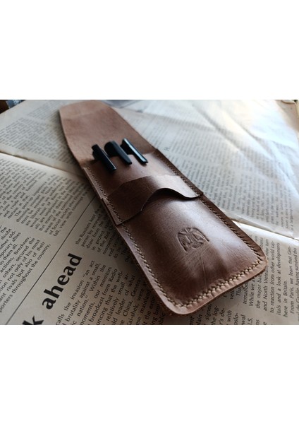 Crazy Gerçek Deri Özel Kalemleriniz Için Kalemlik ( 3*4 Kalem Için ) 28 cm \ 8 cm Büyük Boy NLU19 indirimleri