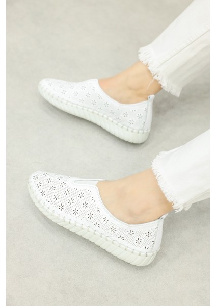 Deri Kadın Casual Ayakkabı 139ZA670-1 indirimleri