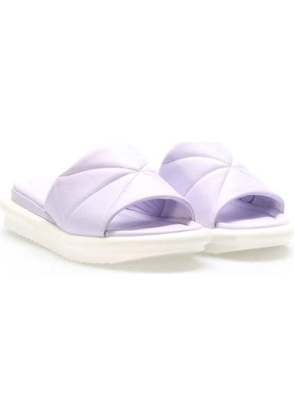 Deri Kadın Düz Terlik 227ZAOP04