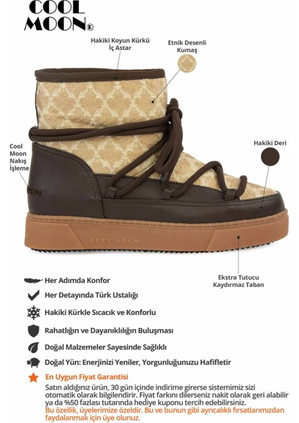 Içi Hakiki Kürk Kadın Bot 355111 fiyatları