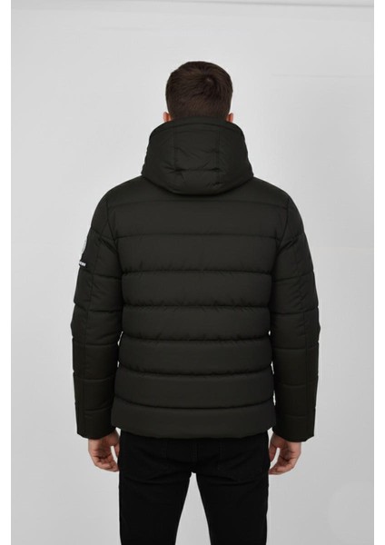 Erkek Kapüşonlu Iç Kürklü Spor Mont 99528 BGL-ST04880 indirimleri