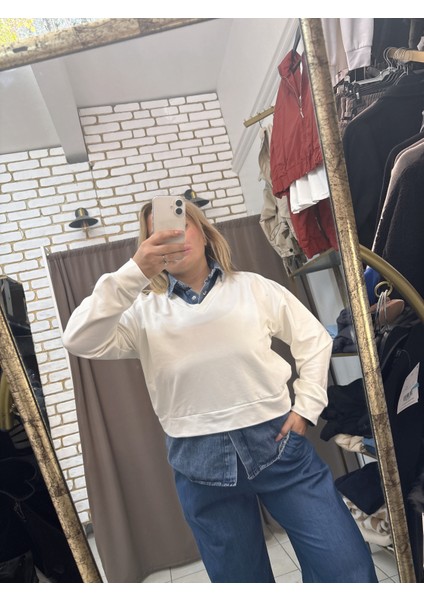 Kot Detay Sweatshirt