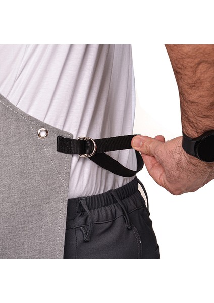 Toka Ayarlı Komi Önlük Standart