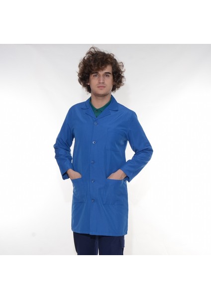 İş Önlüğü Mavi Erkek Alpaka modelleri