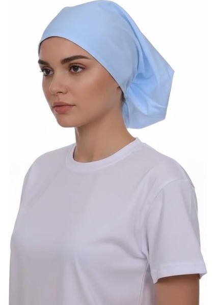 Arkadan Bağlamalı Bone Mavi modelleri