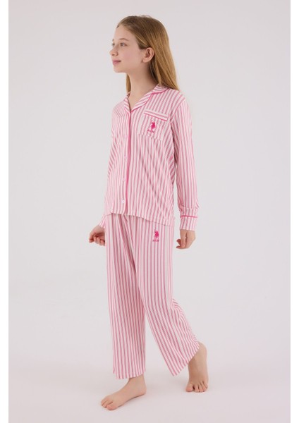 U.s. Polo Assn Gömlek Pijama US2326-4 Fuşya fiyatları
