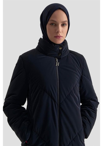 Kapitone Mont 25K7928 Lacivert fırsatları