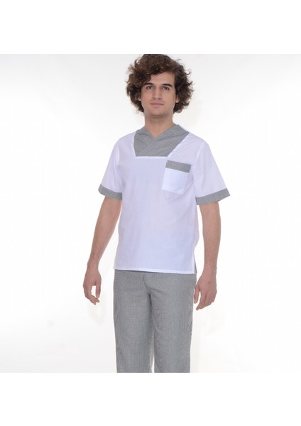 Aşçı Ceketi Zarf Yaka modelleri