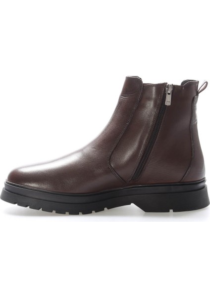 Deri Kürklü Erkek Klasik Bot 209KMA241