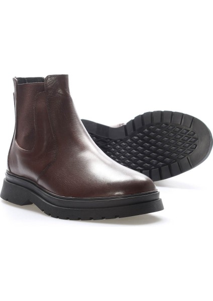 Deri Kürklü Erkek Klasik Bot 209KMA241