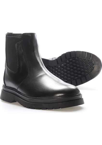 Hakiki Deri Kürklü Erkek Klasik Bot 209KMA241