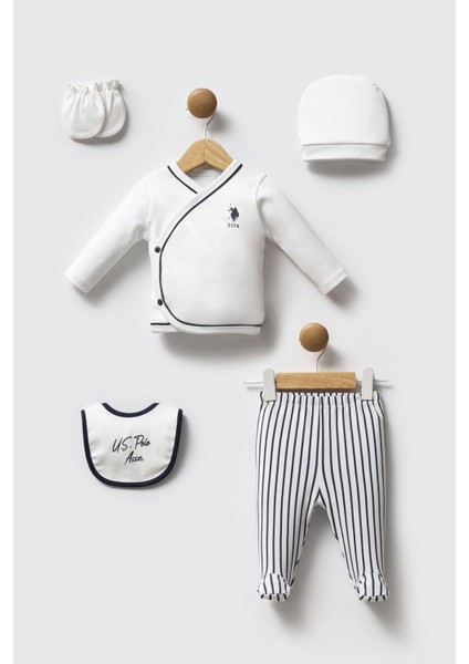 U.s. Polo Assn Hastane Çıkışı 5’li Set USB2621 Beyaz