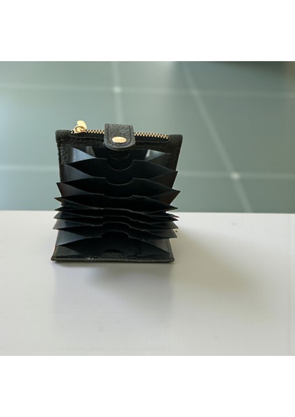 12 Adet Kart ve Bozuk Para Bölmeli Kartlık modelleri