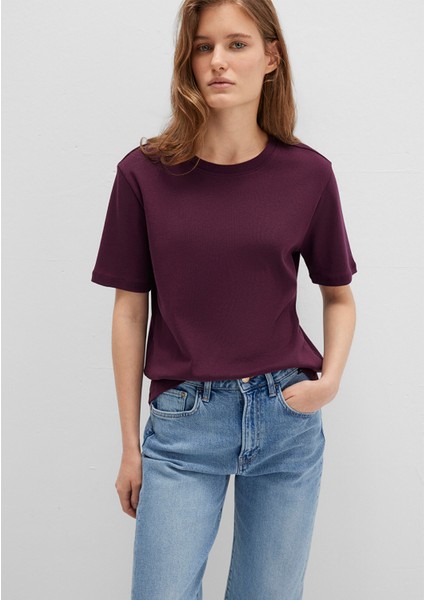 Bordo Basic Tişört 1612916-70434 fiyatları