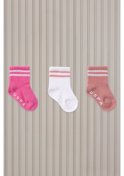U.s. Polo Assn Bebek Çorap USB2206 Rose