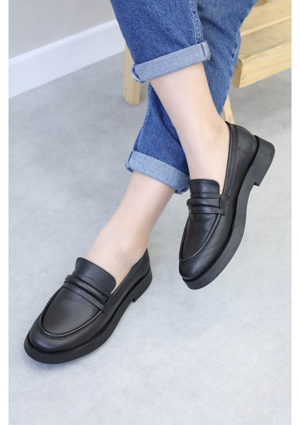 Deri Kadın Casual Ayakkabı 210ZA101 indirimleri