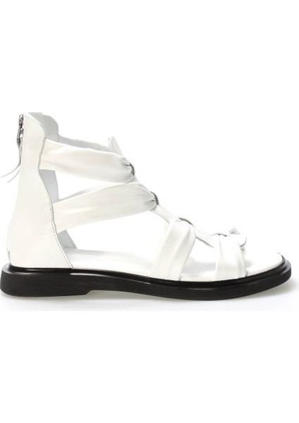 Deri Kadın Topuklu Sandalet 124ZA116