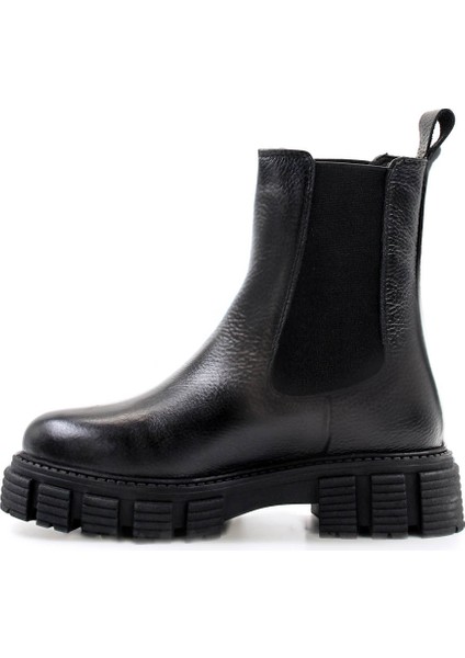 Hakiki Deri Kürklü Kadın Klasik Bot 710KZA6007 indirimleri