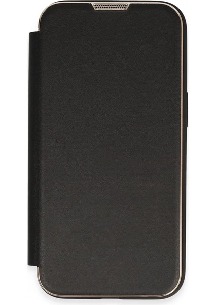 iPhone 13 Pro Max Kılıf Dolpin Kapaklı - Siyah (K95) fiyatları