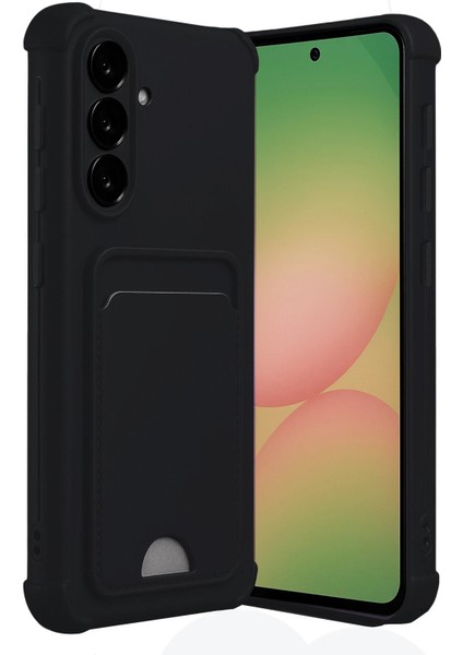 CPT05 Samsung Galaxy A17 5g Kelvin Kartvizitli Silikon - Siyah