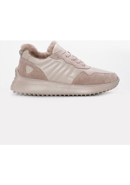 Deri Kürklü Kadın Casual Ayakkabı 136KZA901-1