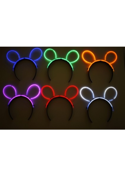 Glow Taç Fosforlu Taç Karışık Renk 12 Adet (5067) fırsatları