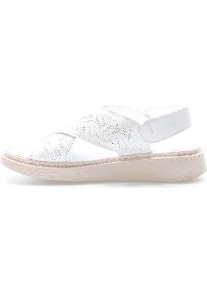 Deri Kadın Klasik Sandalet 972ZA455 indirimleri
