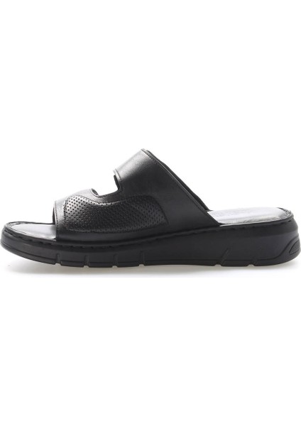 Deri Kadın Dolgu Topuk Terlik 621ZA1099