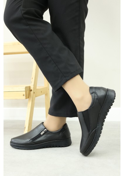 Hakiki Deri Kadın Casual Ayakkabı 972ZA7512 indirimleri