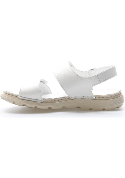 Deri Kadın Klasik Sandalet 972ZA602 indirimleri