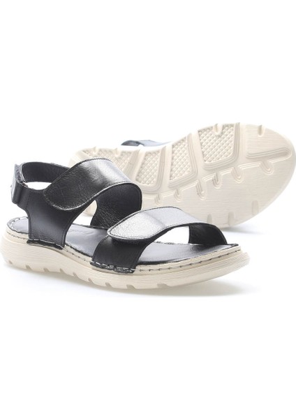 Deri Kadın Klasik Sandalet 972ZA602