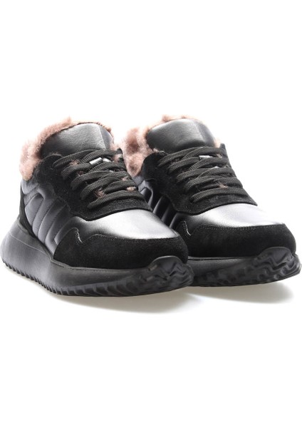 Deri Kürklü Kadın Casual Ayakkabı 136KZA901-1