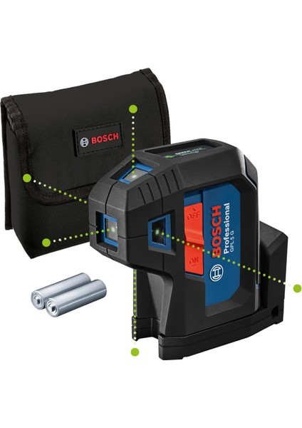 GPL 5 G Yeşil Nokta Lazer 0.601.066.P00