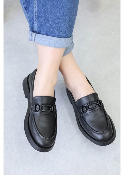 Deri Kadın Casual Ayakkabı 210ZA106 indirimleri