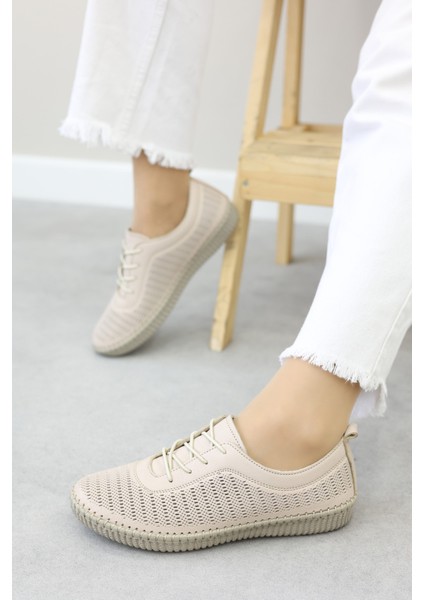 Deri Kadın Casual Ayakkabı 164ZA5028 indirimleri