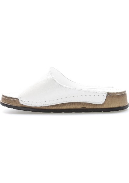 Deri Kadın Dolgu Topuk Terlik 972ZA309