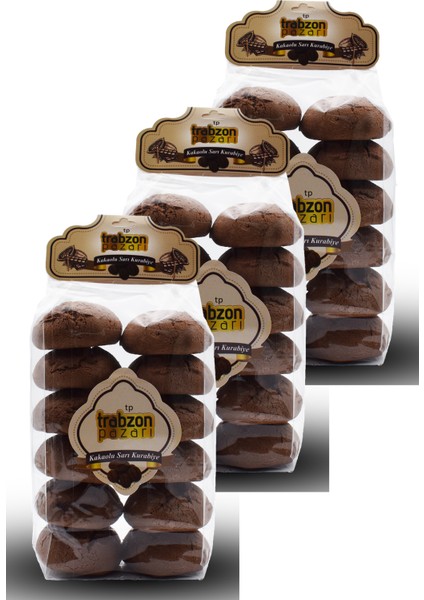 Kakaolu Trabzon Kurabiyesi 3x400 Gr