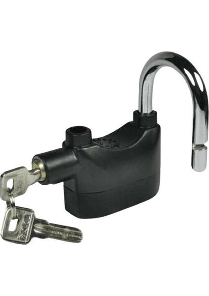 Sıladanal® Desibel Siyah Alarmlı Çok Fonksiyonlu Ekstra Güvenlikli Kare Asma Dolap Kilidi indirimleri