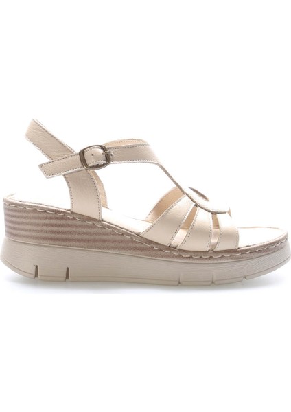 Deri Kadın Klasik Sandalet 621za1122 indirimleri
