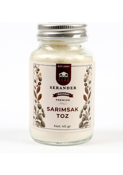 Sarımsak Toz 45GR CAM modelleri