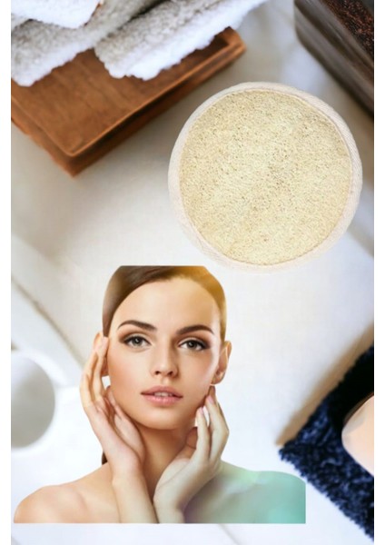 3'lü Set Kabak Lifli Avokado Sabun Peeling Temizleme Taşı Kabak Yüz Kesesi fırsatları