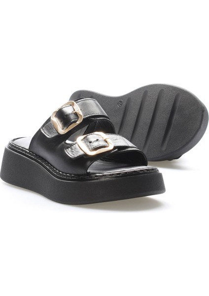 Deri Kadın Klasik Sandalet 621za1140