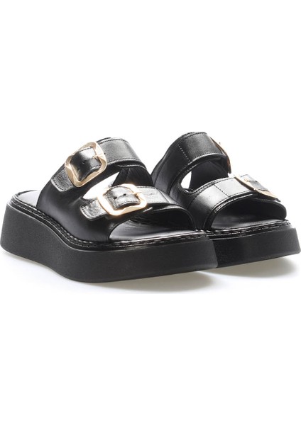 Deri Kadın Klasik Sandalet 621za1140