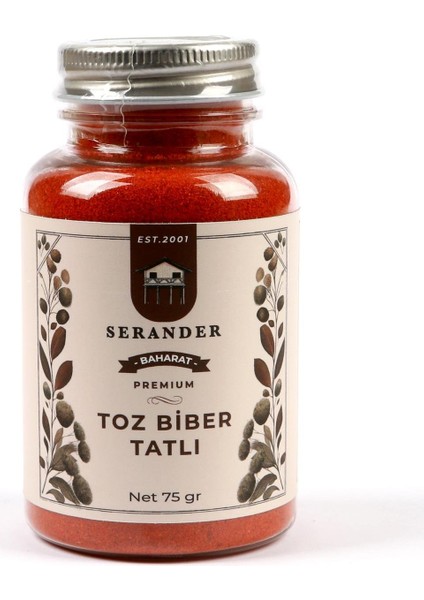 TOZ BİBER TATLI 75GR (PET) modelleri