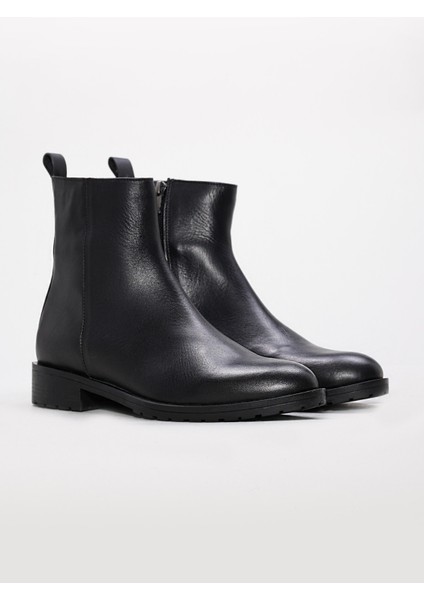 Hakiki Deri Kadın Klasik Bot 257SZA630