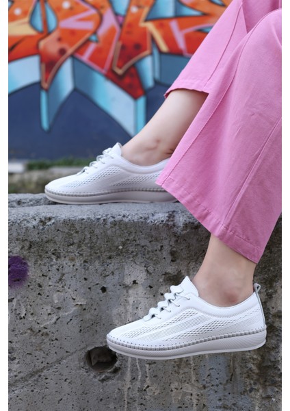 Deri Kadın Casual Ayakkabı 164ZA2026 fırsatları